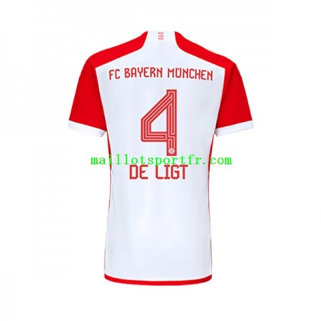 Maillot de Foot Bayern Munich Matthijs de Ligt 4 Domicile 2023/24